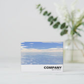 See und Himmel Visitenkarte (Stehend Vorderseite)