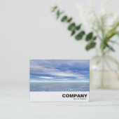 See und Himmel Visitenkarte (Stehend Vorderseite)