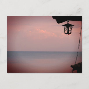 See und Laterne Postcard Postkarte