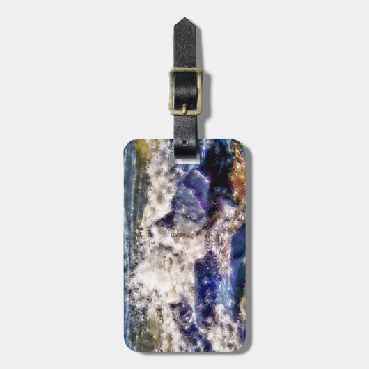 SEE UND ROCKEN GEPÄCKANHÄNGER (Vorderseite vertikal)