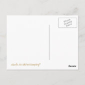 SEE UND ROCKEN POSTKARTE (Rückseite)