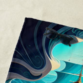 See- und Sandhochschiffe 2 Strandtuch (Beispiel)