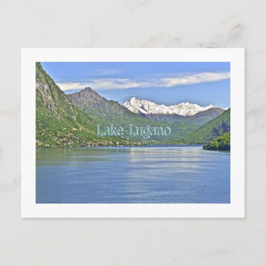 SEE- UND SCHNEEBERG/SCHWEIZ POSTKARTE (Vorderseite)
