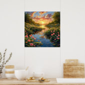 See und Wald Poster (Küche)