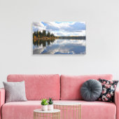 See- und Waldszene Leinwanddruck (Insitu (Wohnzimmer))