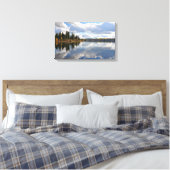 See- und Waldszene Leinwanddruck (Insitu (Schlafzimmer))