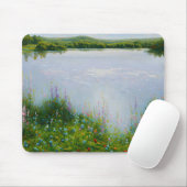 See und Wildblumen Whimsical Art Mouse Pad Mousepad (Mit Mouse)