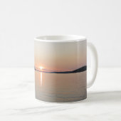 See-Vermilion Sonnenuntergang-Blau-Rose Kaffeetasse (VorderseiteRechts)
