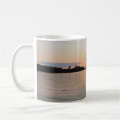 See-Vermilion Sonnenuntergang-Blau-Rose Kaffeetasse (Links)