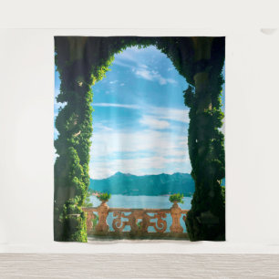 See von Como Italien Wandbild Fotohintergrund Wandteppich