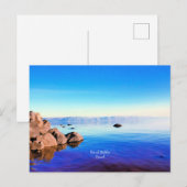 See von Galiläa, Israel landschaftliches Foto Postkarte (Vorne/Hinten)