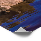 See von Galiläa, malerisches Foto Poster (Ecke)