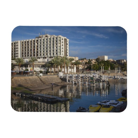 See von Galiläa-See Tiberias, Morgengrauen Magnet (Horizontal)