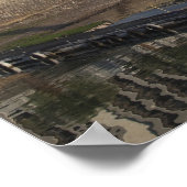 See von Galiläa-See Tiberias, Morgengrauen Poster (Ecke)