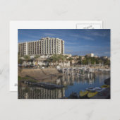 See von Galiläa-See Tiberias, Morgengrauen Postkarte (Vorne/Hinten)