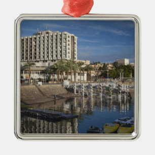 See von Galilee-See Tiberias, Morgengrauen Silbernes Ornament