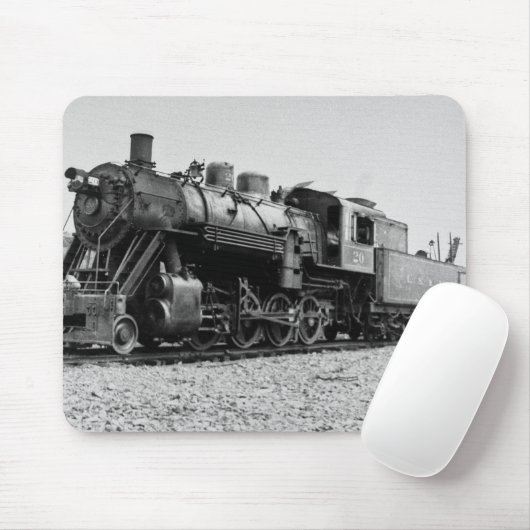See-Vorgesetzt-u. Ishpeming Eisenbahn-Motor #20 Mousepad (Mit Mouse)