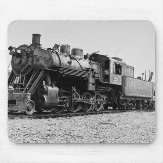 See-Vorgesetzt-u. Ishpeming Eisenbahn-Motor #20 Mousepad (Vorne)