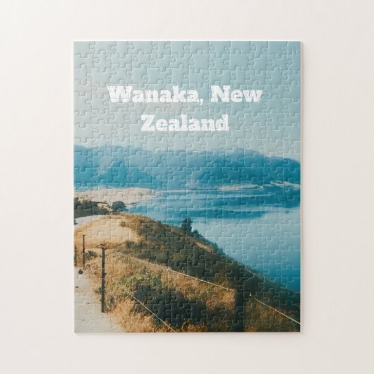 See Wanaka, Südinsel, Neuseeland Puzzle (Vertikal)