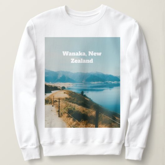 See Wanaka, Südinsel, Neuseeland Sweatshirt (Design vorne)