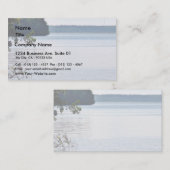 See-Wasser auf Wind Visitenkarte (Vorne/Hinten)