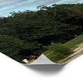See-Wasserlandschaft-Poster Poster (Ecke)