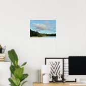 See-Wasserlandschaft-Poster Poster (Heimbüro)