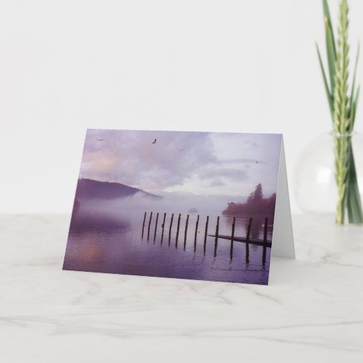 See Windermere Feiertagskarte (Vorderseite)