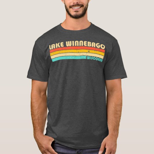 SEE WINNEBAGO WISCONSIN Camping der Sonnenfischere T-Shirt (Vorderseite)