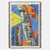 See Winnipesaukee #2 alte Reise New Hampshire-NH Decke (Vorderseite Vertikal)