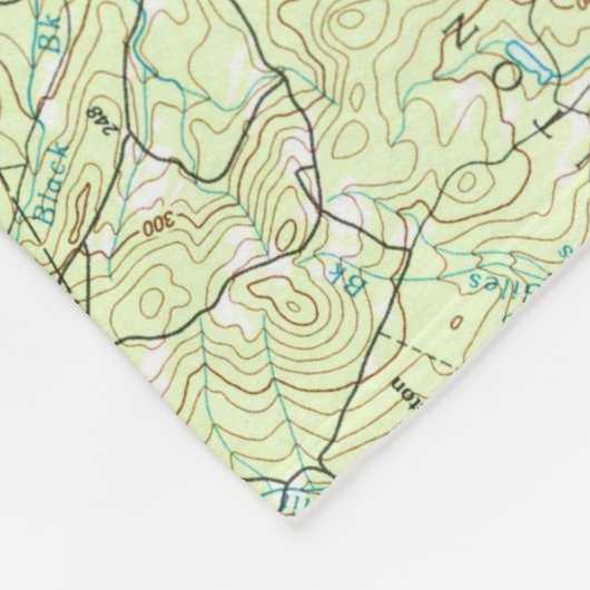 See Winnipesaukee Map (1986) Fleecedecke (Ecke)