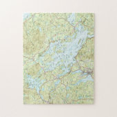 See Winnipesaukee Map (1986) Puzzle (Vertikal)
