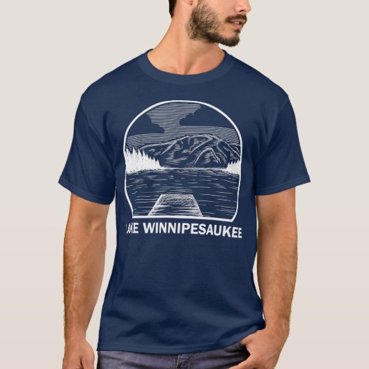 SEE WINNIPESAUKEE NEUE HAMPSHIRE - Hübscher Fang T-Shirt (Vorderseite)