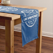 See Winnipesaukee NH kundenspezifische Stadt, Kurzer Tischläufer (Beispiel)