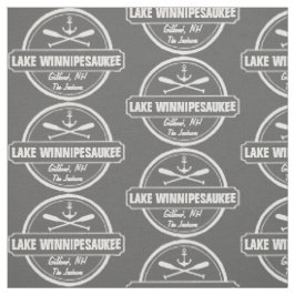 See Winnipesaukee NH kundenspezifische Stadt, Stoff