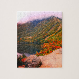 See Wolken Boulder Herbst Foto Puzzle