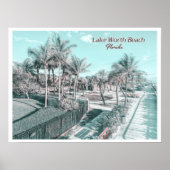 SEE WORTH BEACH - PALM BEACH FLORIDA POSTER (Vorne)