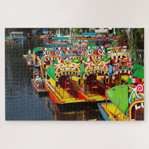 See Xochimilco Mexiko. Jigsaw Puzzle