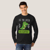 See Ya Later Alligator  Zookeeper Crocodile T-Shirt (Vorne ganz)