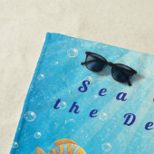 See You at the Deep End Strandtuch (Beispiel)