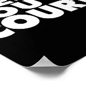 See You In Court Tennis  Poster (Ecke)