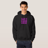 See You In Small Claims Court Pink Sarcastic Hoodie (Vorne ganz)