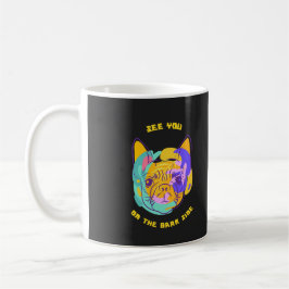 See You on the Bark Side Dog Pun Kaffeetasse
