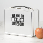 See you on the moon dogecoin metall brotdose (Beispiel)