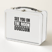See you on the moon dogecoin metall brotdose (Vorderseite)