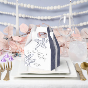 See You Soon Baby Shower auf Deutsch ist: Bis Bald Geschenkschachtel