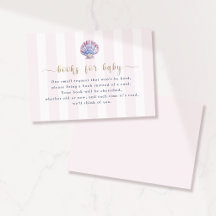 See You Soon Baby Shower Bücher für Baby Karte