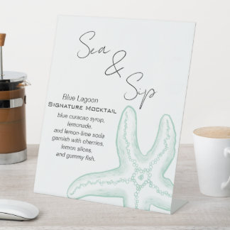 See You Soon Baby Shower Getränkebar Sockelschild