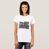 See You Tomorrow T-Shirt – Friendly & Chill Graphi (Vorne ganz)