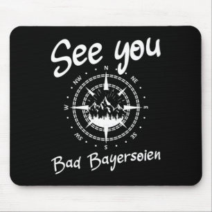 See You Wandern Bad Bayersoien Deutschland Urlaubs Mousepad